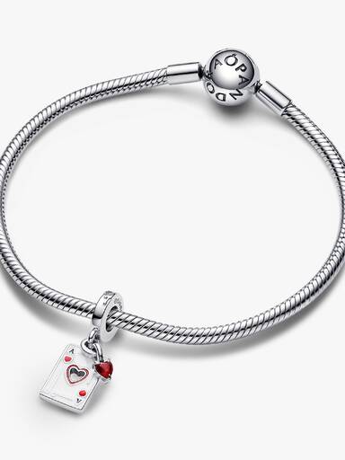 Podwójny charms-zawieszka Królowa Kier Złoczyńcy Disneya