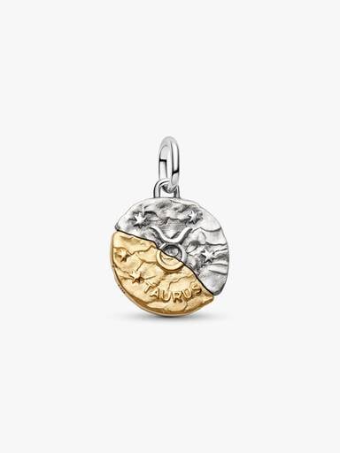 Charms-medalion ze znakiem zodiaku Byk