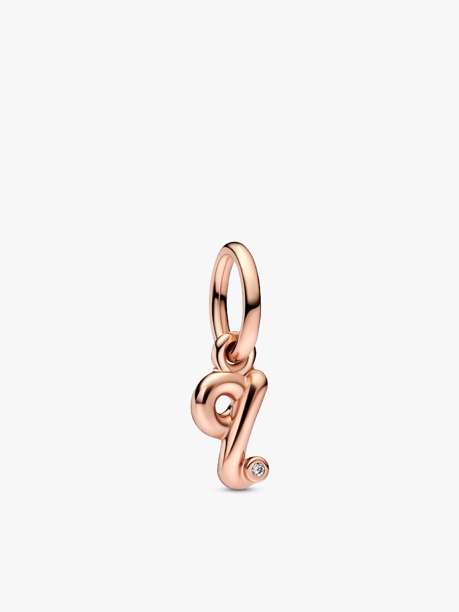 Charms-zawieszka Litera "q"