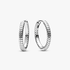 Małe kolczyki obręcze Pandora Moments Charm Małe kolczyki obręcze Pandora Moments Charm