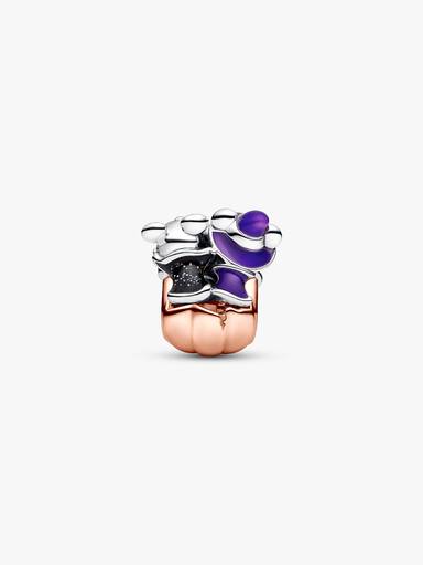 Charms Disney z Myszkami Miki i Minnie w dyni na Halloween