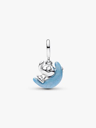 Charms-zawieszka świecący w ciemności Disney Stitch Księżyc