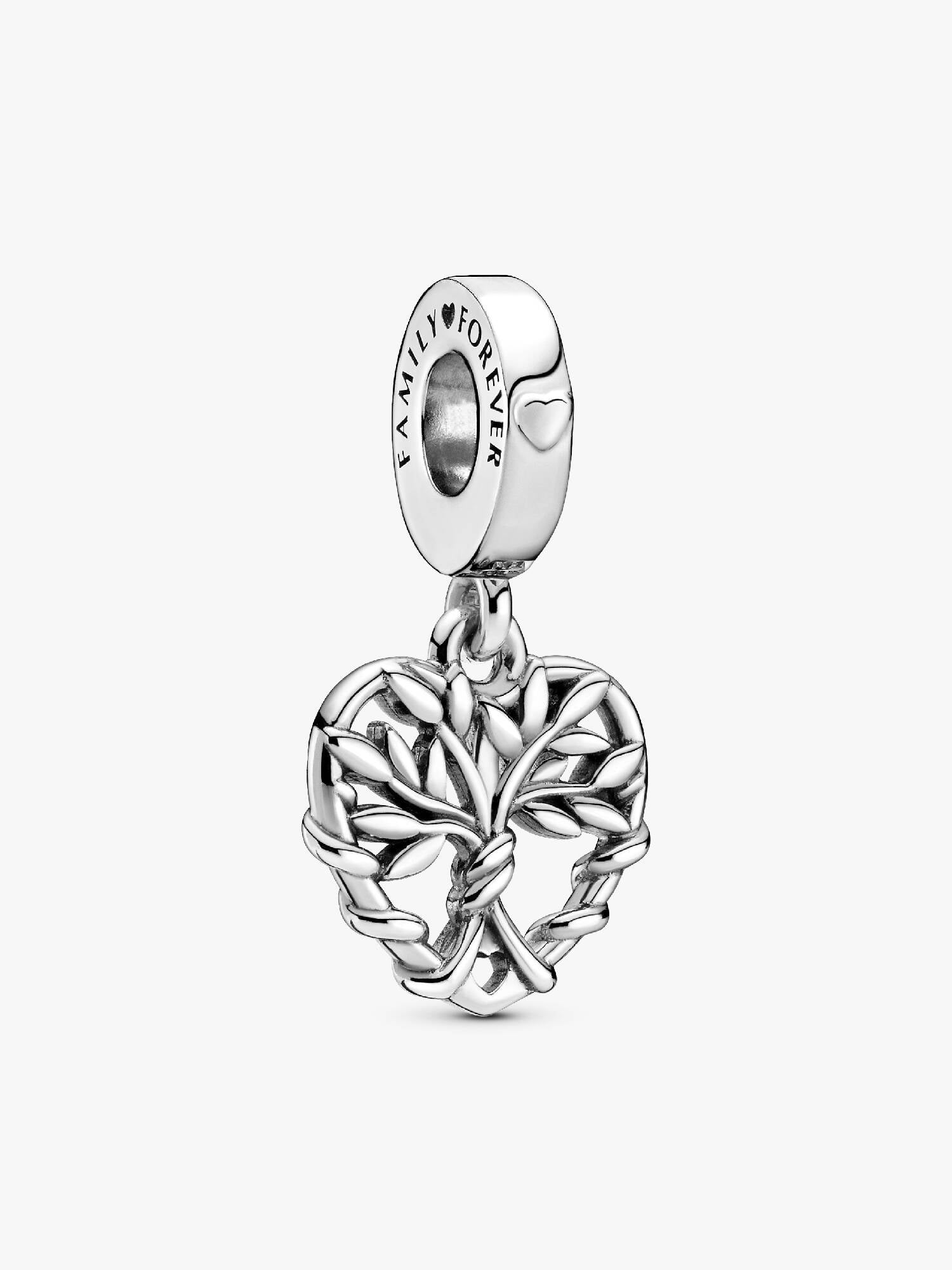 Charms-zawieszka w kształcie serca Drzewo genealogiczne