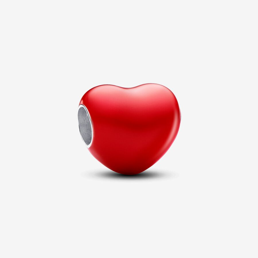 Zmieniający kolor charms w kształcie serca z ukrytym przesłaniem image number 0