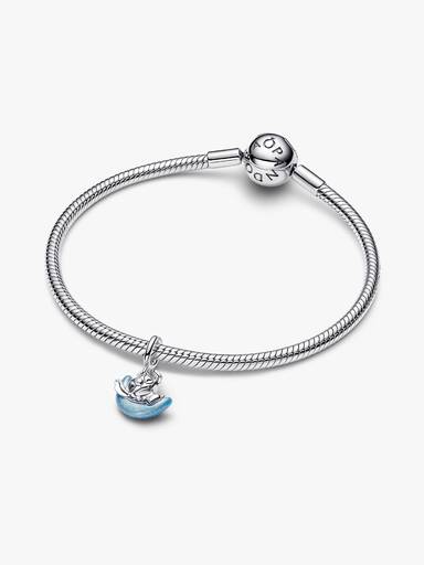 Charms-zawieszka świecący w ciemności Disney Stitch Księżyc