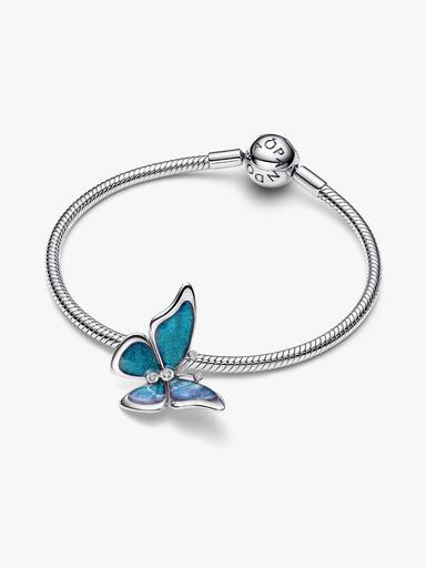 Duży charms Motyl