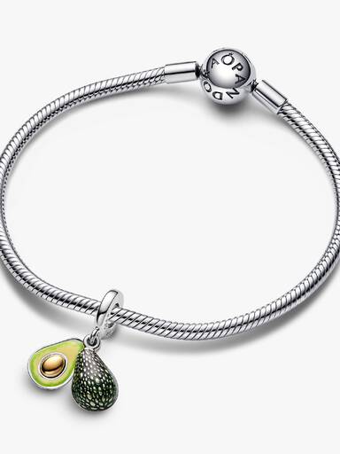 Podwójny charms-zawieszka Awokado