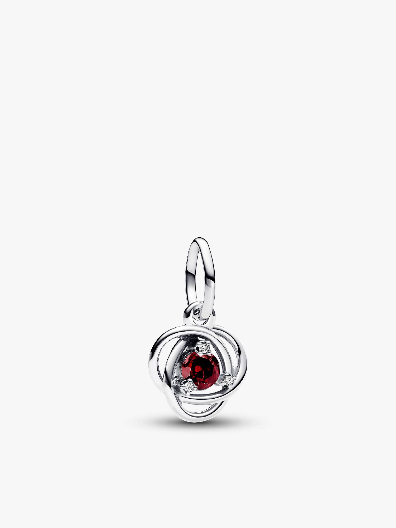 Charms-zawieszka Czerwony symbol wieczności