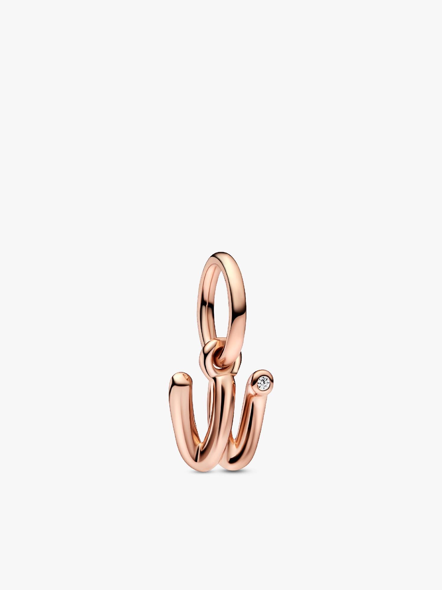 Charms-zawieszka Litera "w"