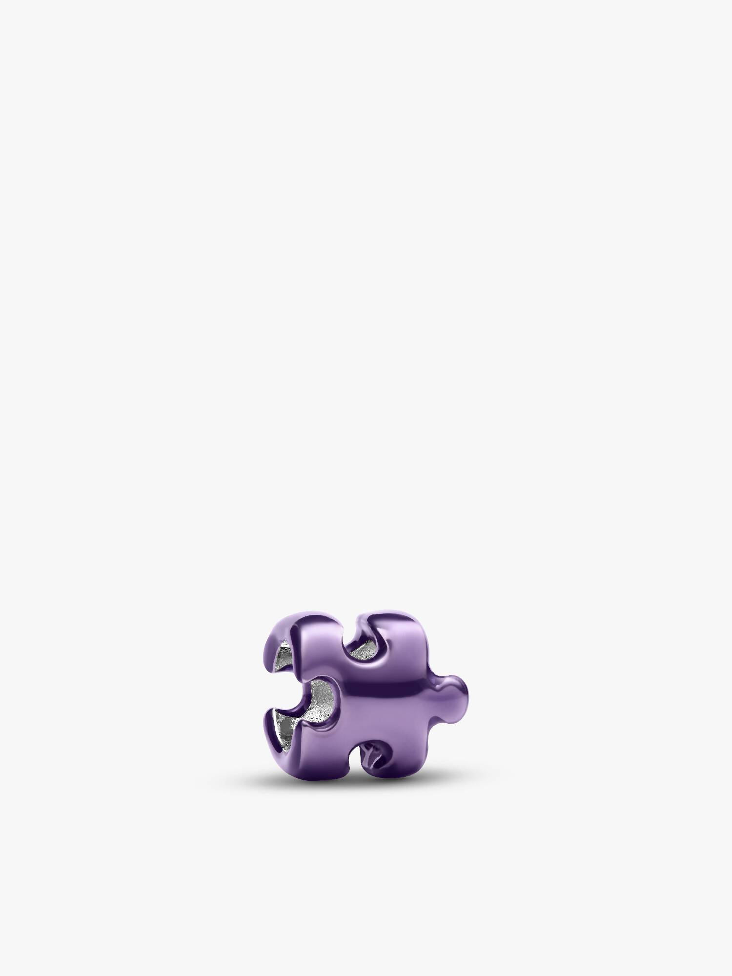 Mały charms Fioletowy puzzel