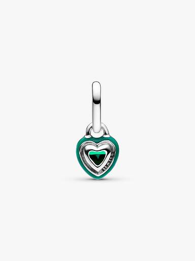 Mały charms-zawieszka Zielona czakra serca