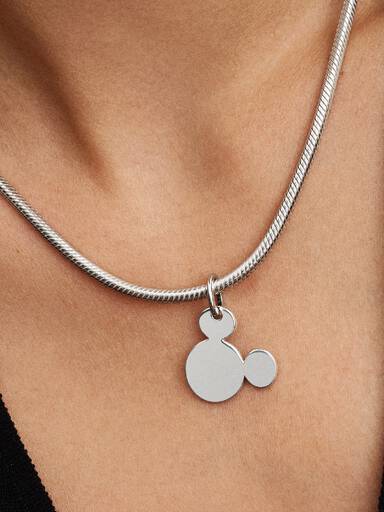 Charms-zawieszka z miejscem na grawer Disney Myszka Miki