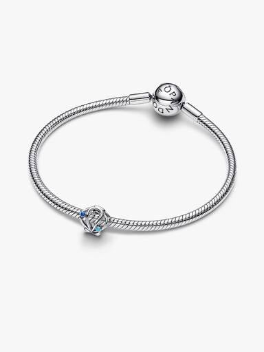 Ażurowy charms Muszla