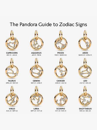Charms-zawieszka ze znakiem zodiaku Lew
