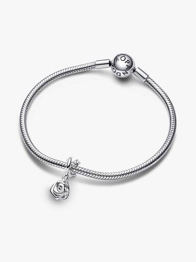 Charms-zawieszka Kwitnąca róża
