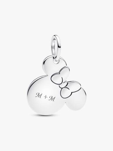 Charms-zawieszka z miejscem na grawer Disney Myszka Minnie