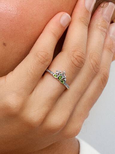 Pierścionek Disney Tiara Księżniczki Tiany