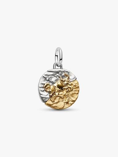 Charms-medalion ze znakiem zodiaku Byk