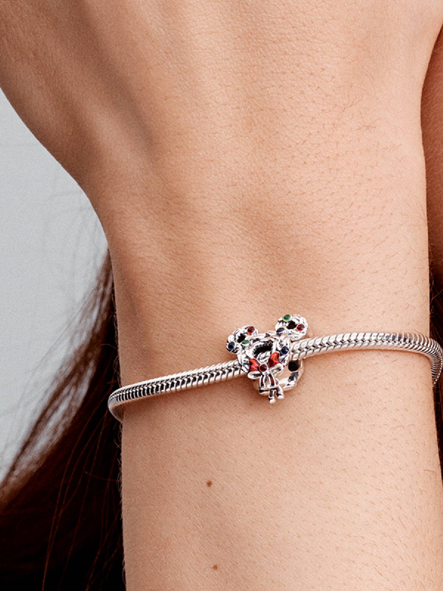 Charms Disney Myszka Miki Świąteczny wieniec
