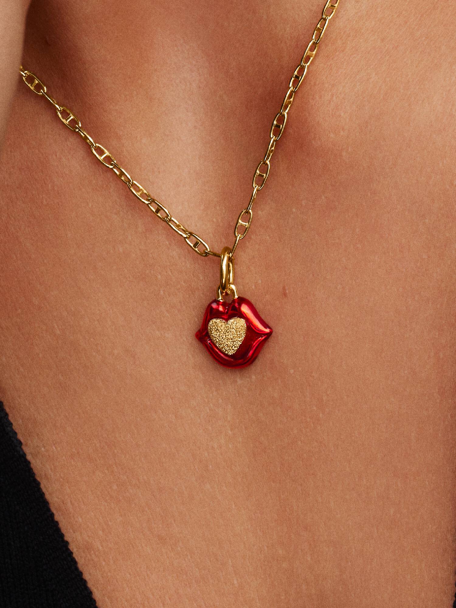 Pat McGrath Charms-zawieszka Usta pełne miłości