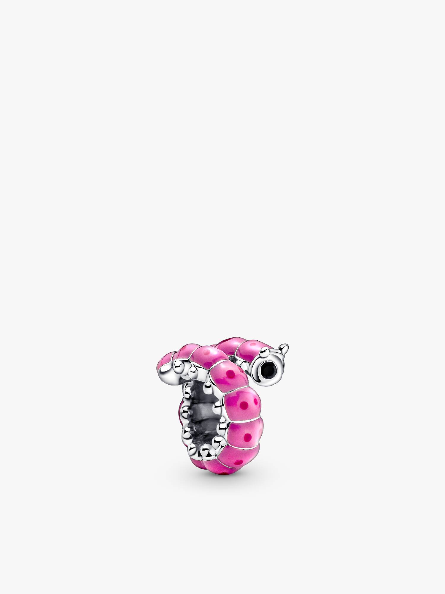 Charms z uroczą zwiniętą gąsienicą