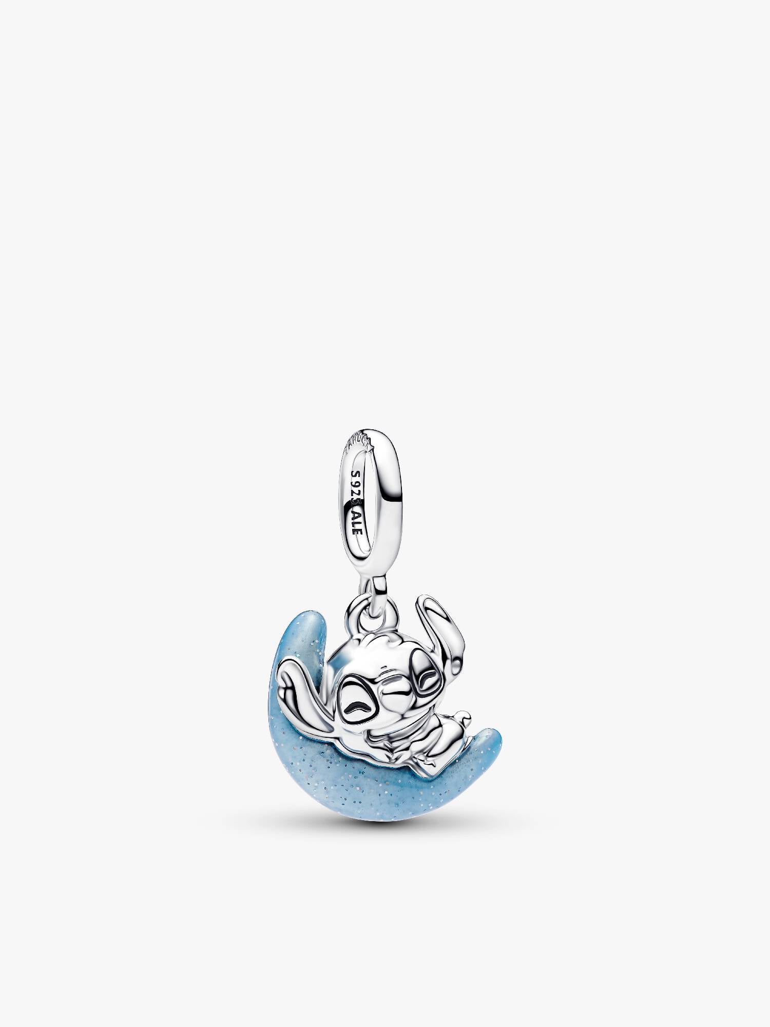 Charms-zawieszka świecący w ciemności Disney Stitch Księżyc