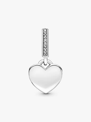 Charms-zawieszka Serce do grawerowania