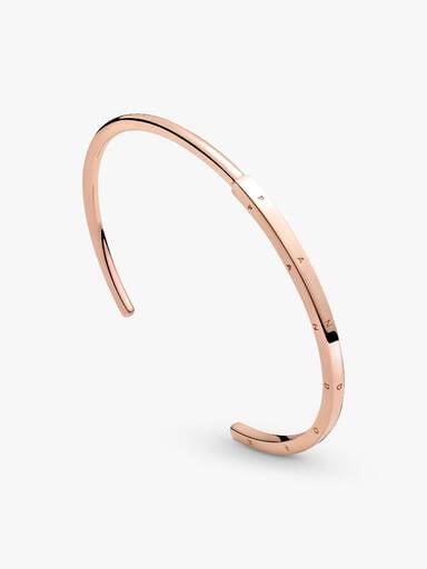 Otwarta bransoletka bangle Pandora Signature I-D