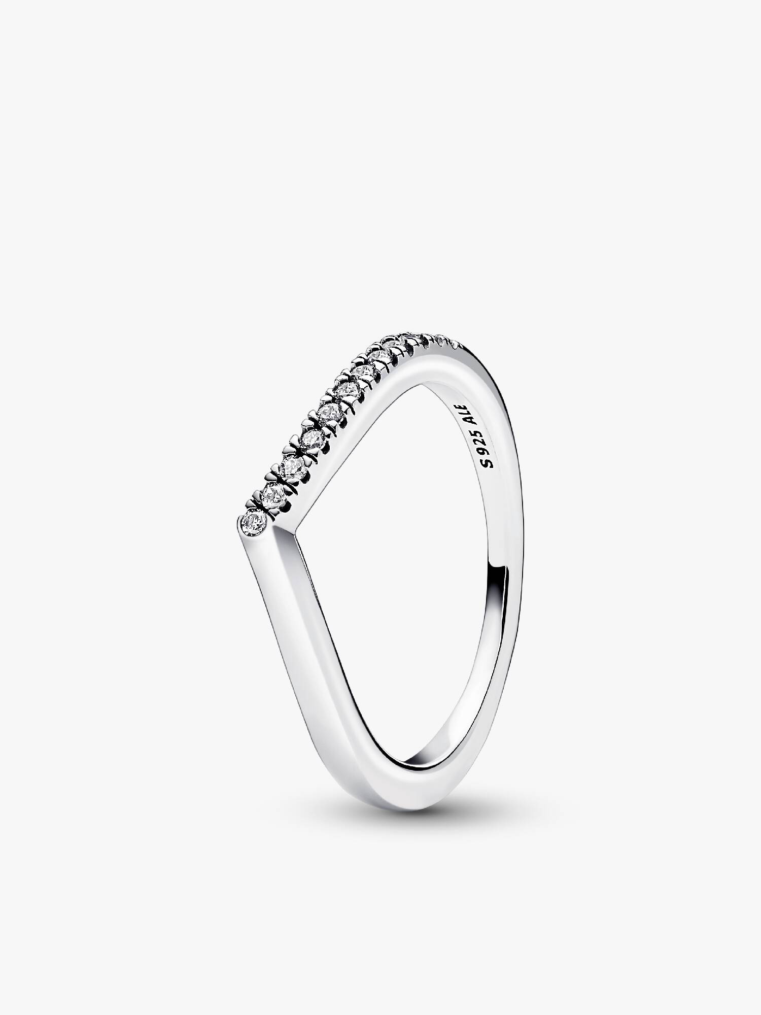 Półbłyszczący pierścionek Pandora Timeless Wish