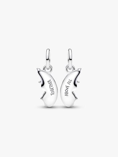 Rozdzielany charms-zawieszka Motyl