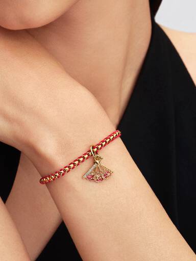 Charms-zawieszka Disney Mulan Wachlarz