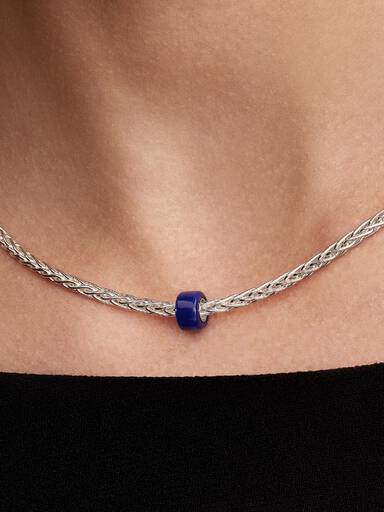Mały charms Niebieskie szkło Murano