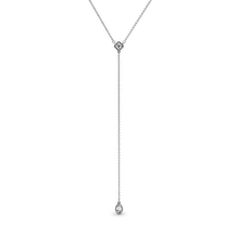 Naszyjnik w kształcie litery Y Geometryczne kształty