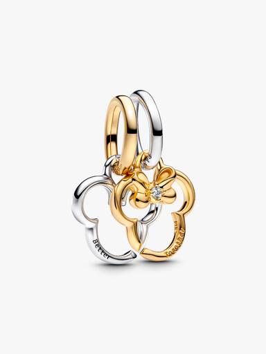 Rozdzielany charms-zawieszka Disney Myszki Miki i Minnie