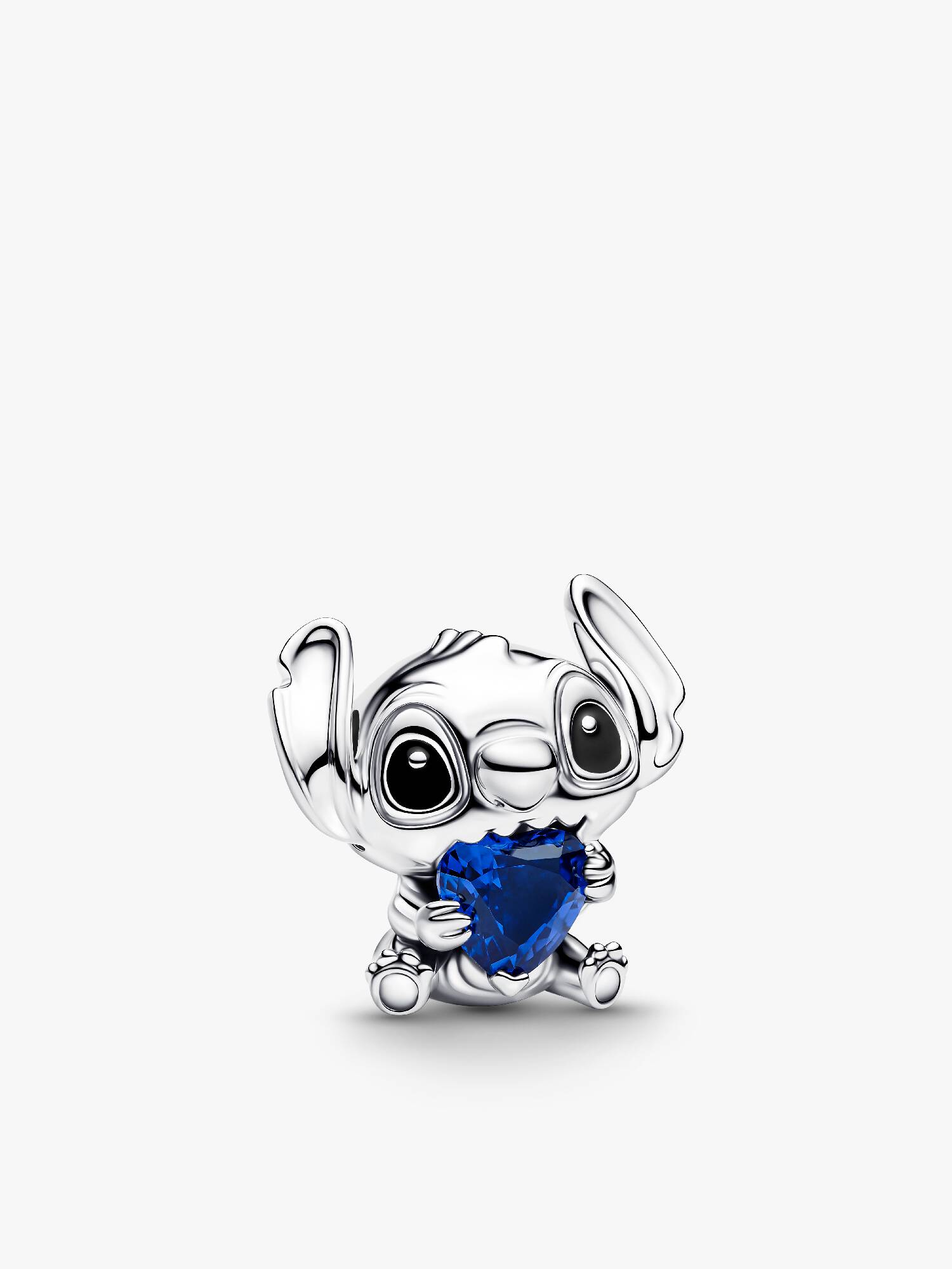 Charms Disney Stitch Niebieskie serce