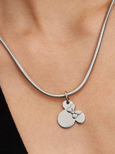 Charms-zawieszka z miejscem na grawer Disney Myszka Minnie