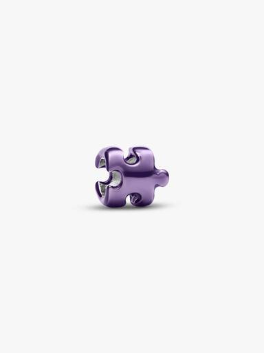 Mały charms Fioletowy puzzel