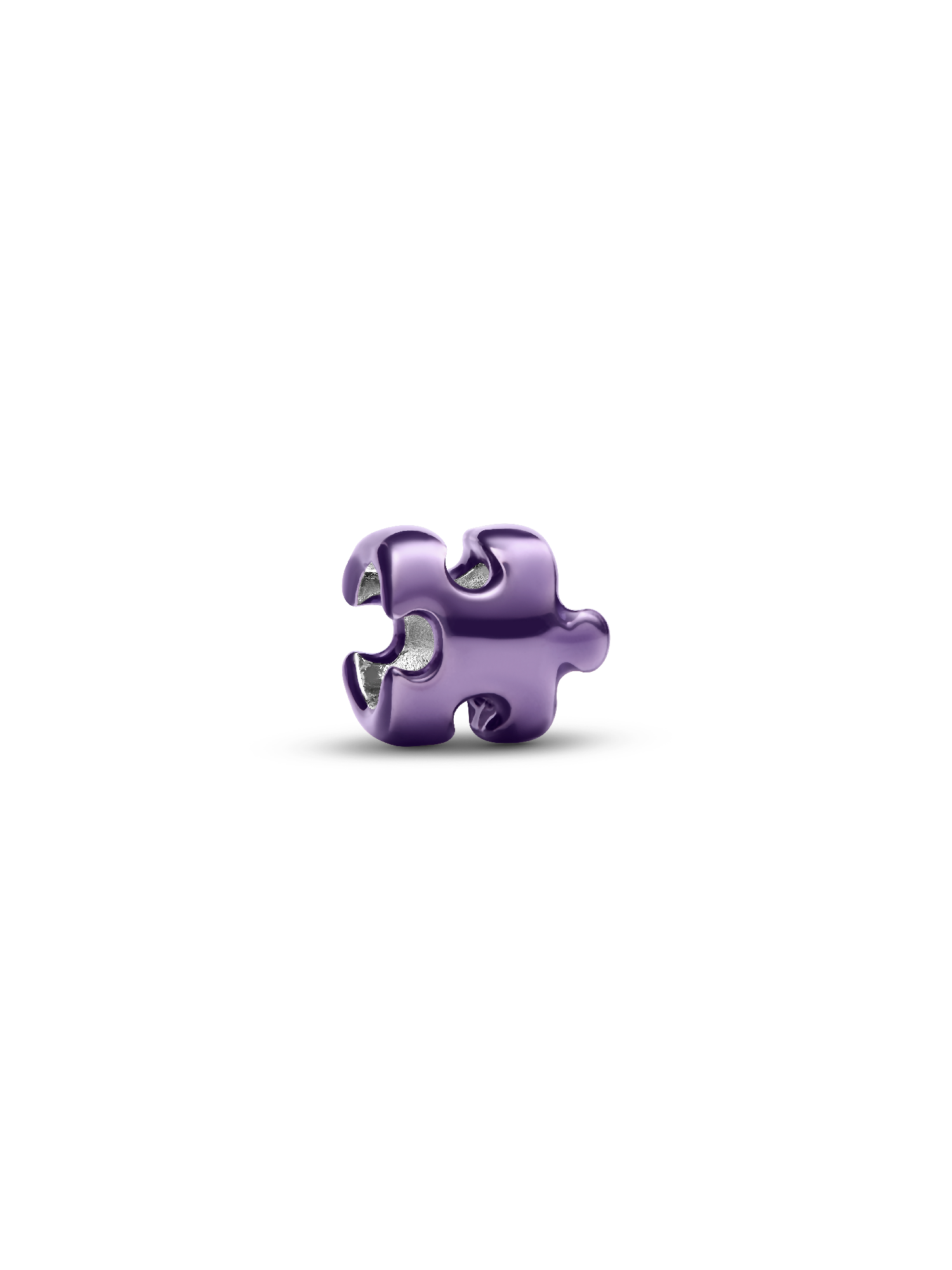 Mały charms Fioletowy puzzel