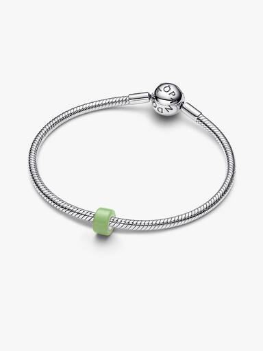 Mały charms Zielone szkło Murano