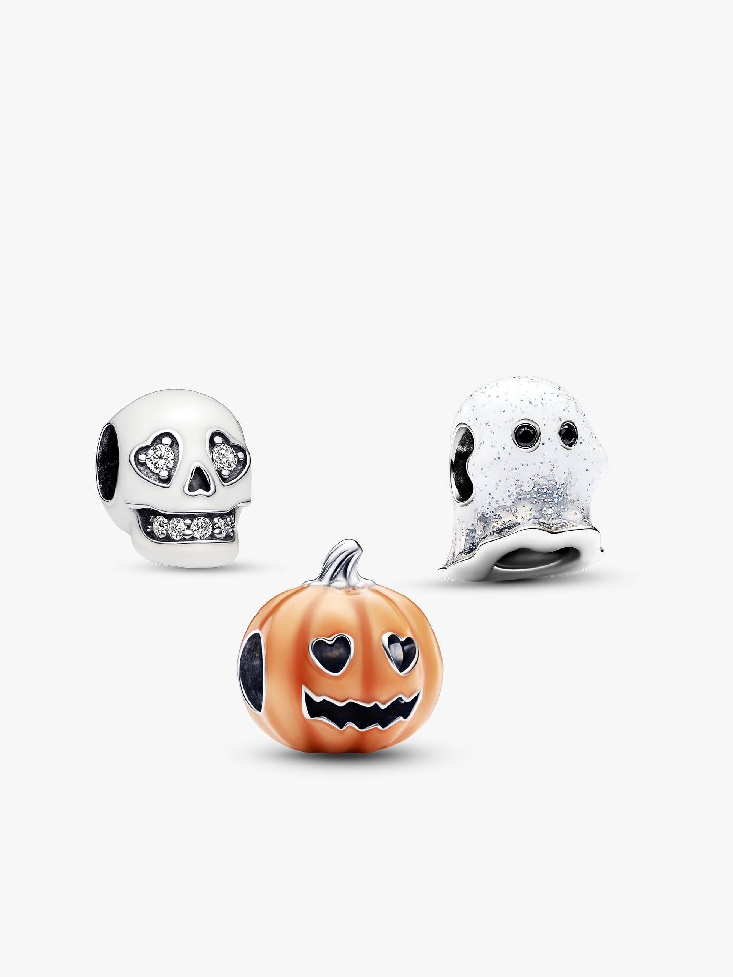Zestaw prezentowy Halloweenowe charmsy świecące w ciemności