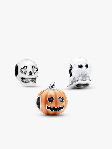 Zestaw prezentowy Halloweenowe charmsy świecące w ciemności