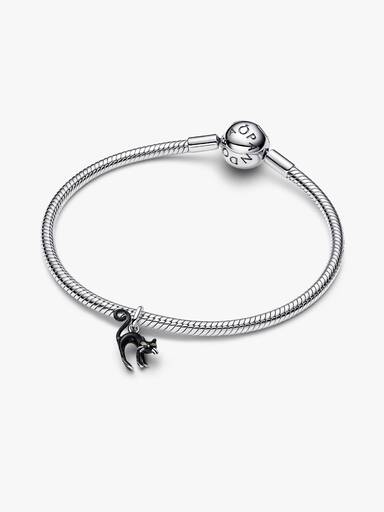 Charms-zawieszka Czarny kot