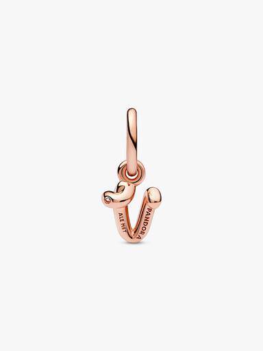 Charms-zawieszka Litera "v"