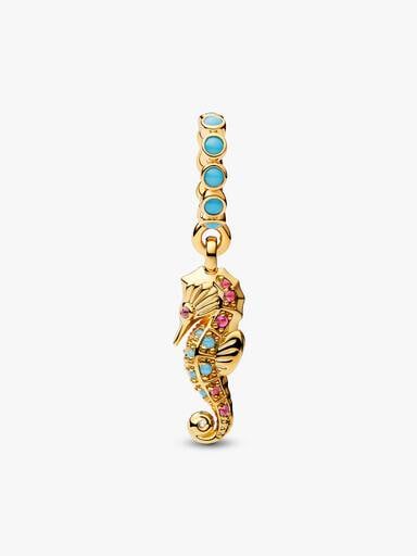 Charms-zawieszka Konik morski