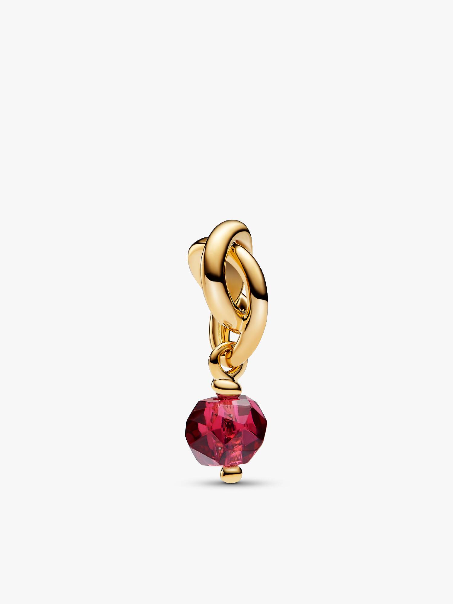 Charms-zawieszka Czerwony symbol wieczności
