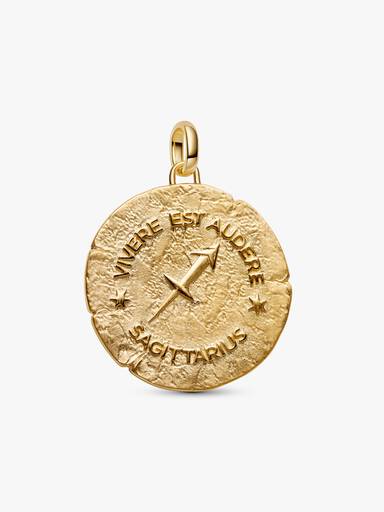 Duży medalion ze znakiem zodiaku Strzelec