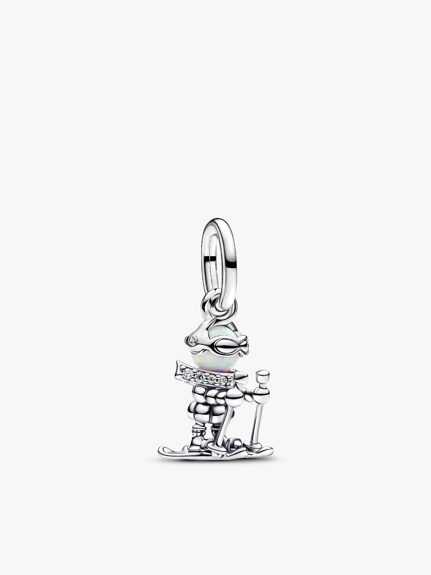 Charms-zawieszka Narciarz
