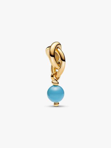 Charms-zawieszka Turkusowy symbol wieczności