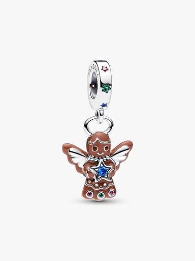 Charms-zawieszka Piernikowy aniołek