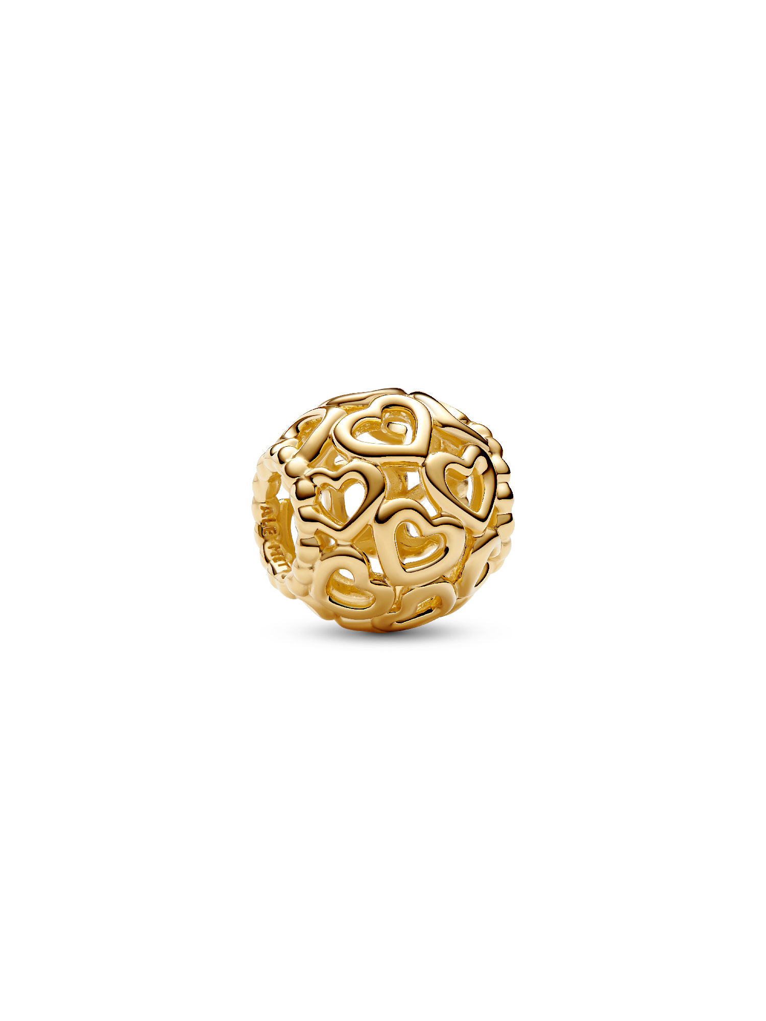 Ażurowy charms serce